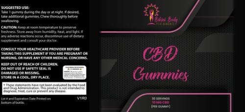 cbd gummies label